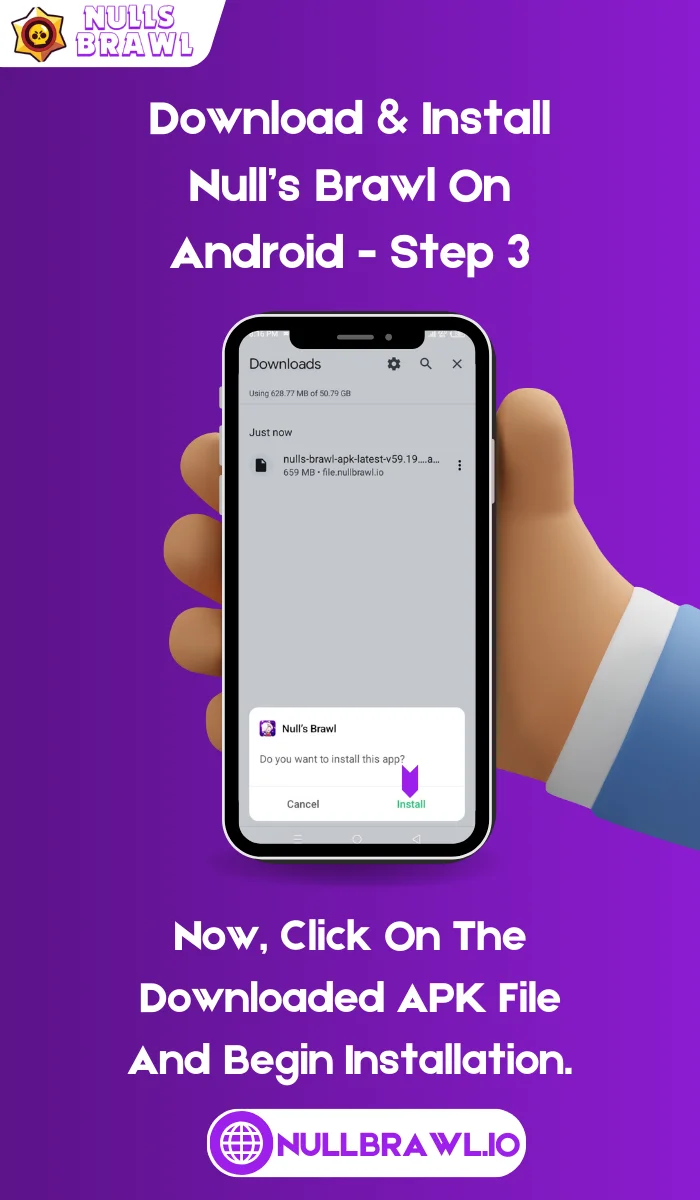 Download & Install Null’s Brawl On Android - Step 3